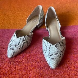 Franco Sarto flats Size 11 M. All man made material